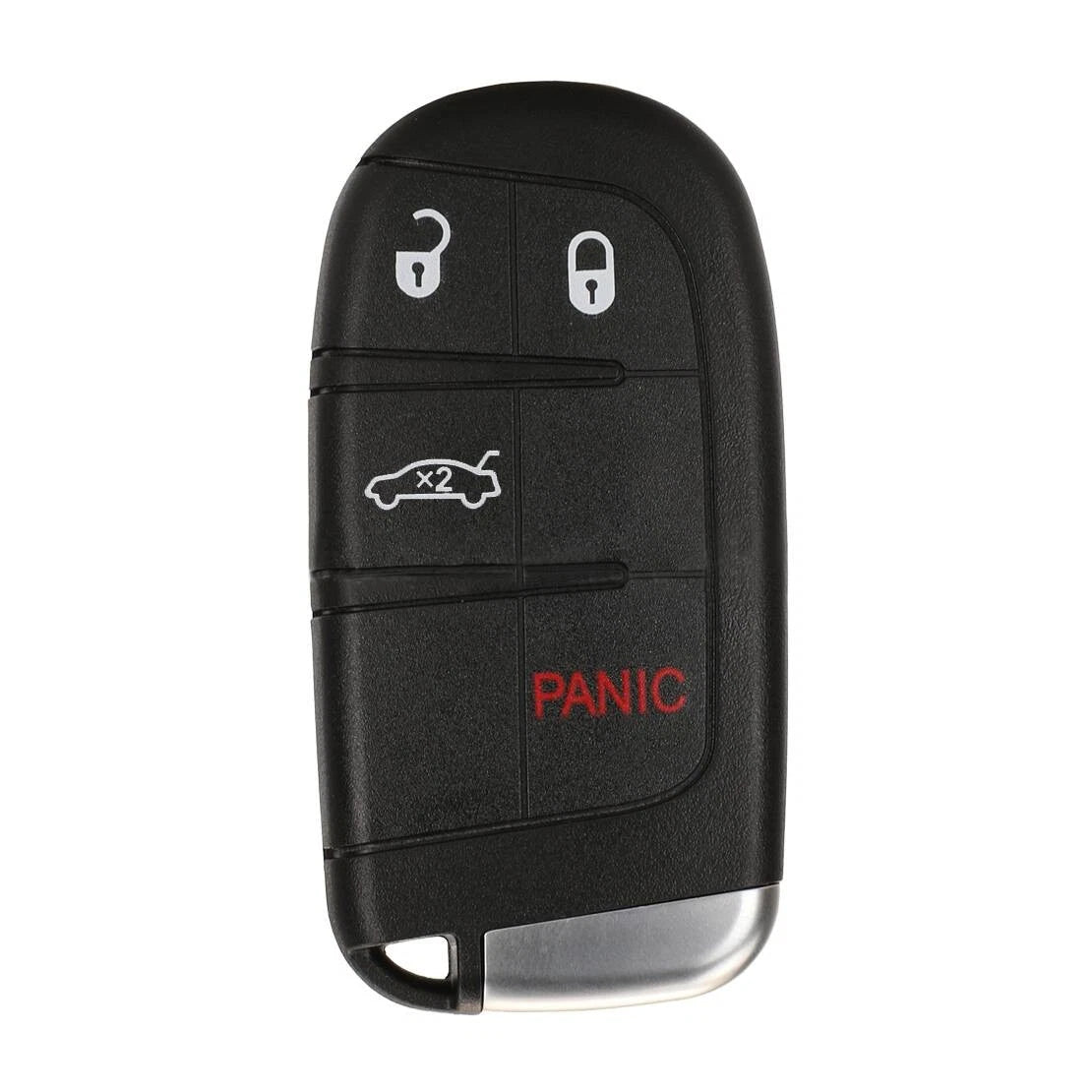 3 x Button Key Cover Fob Holder for Jeep Chrysler Dodge