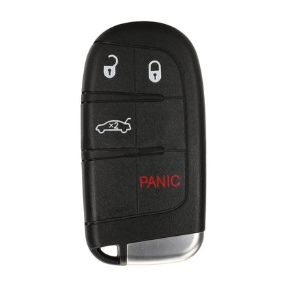 3 x Button Key Cover Fob Holder for Jeep Chrysler Dodge