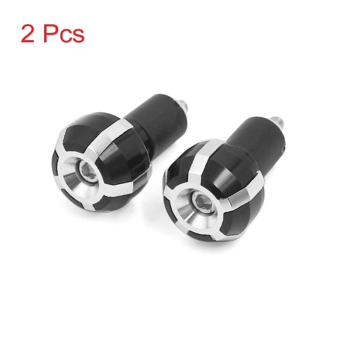 2 x Brake Clutch Handle Bar Grip End Cap for Motorcycle