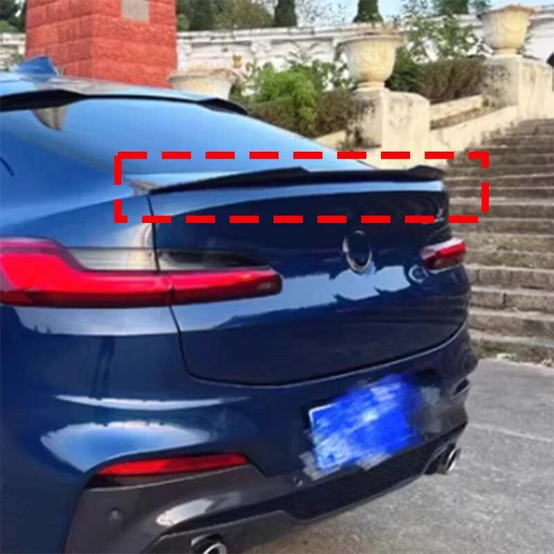 REAL Carbon Fiber Rear Trunk Spoiler for BMW X4 G02 2019-2021