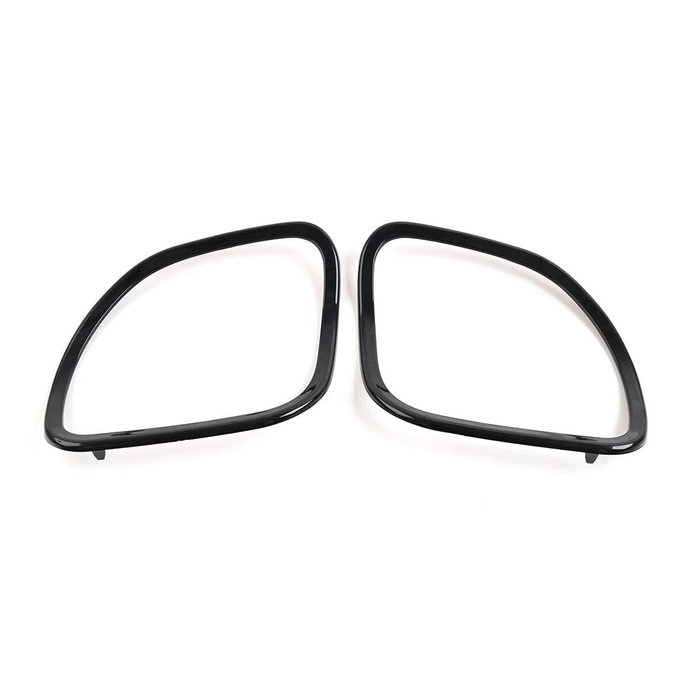 Glossy Black Front Speaker Trim Covers for Harley Road Glide FLTRX FLTRXS (15-23)