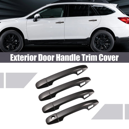 4 x Exterior Door Handle Covers for Subaru Outback Legacy WRX Forester (2015-2022)