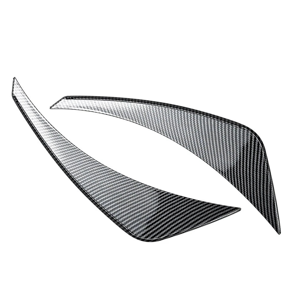 Carbon Black Front Bumper Side Air Vent Spoiler Trim for Mazda MX-5 Miata (16-25)