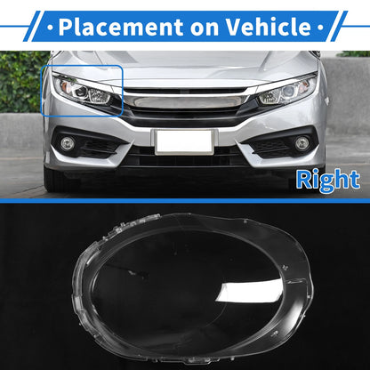 Front Right Headlight Lens Cover for Mini F55 (2014-2018)