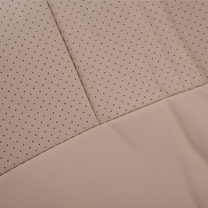 Beige Driver Seat Button Cover Cushion Protector for Universal Cars