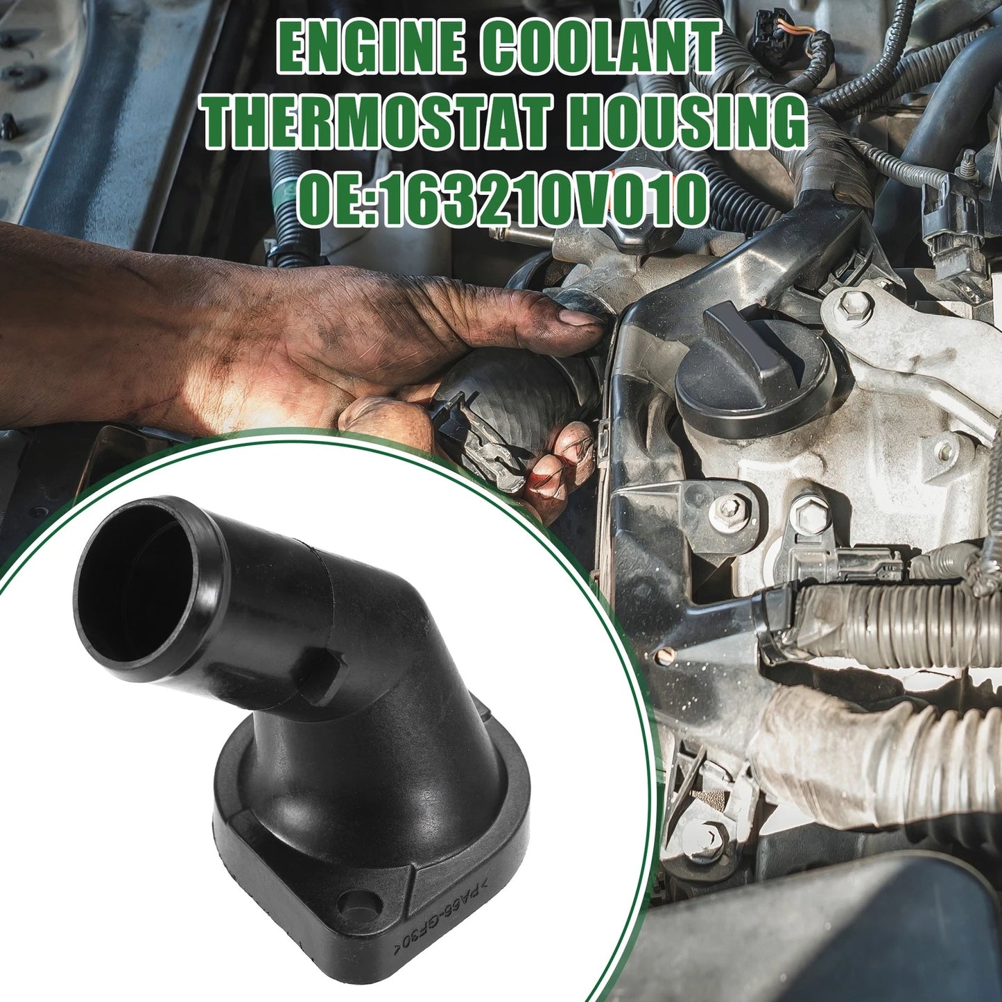 Coolant Thermostat Housing for Toyota Camry L4 2.5L (2012-2023)