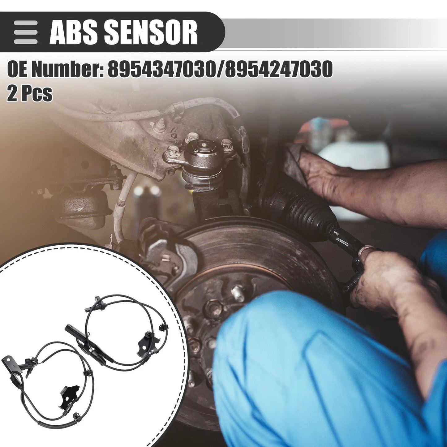 Front ABS Wheel Speed Sensors for Lexus CT200h (2011-2017)