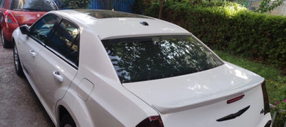 Unpainted ABS Rear Roof Trunk Spoiler Wing for Chrysler 300 300C (2011-2022)