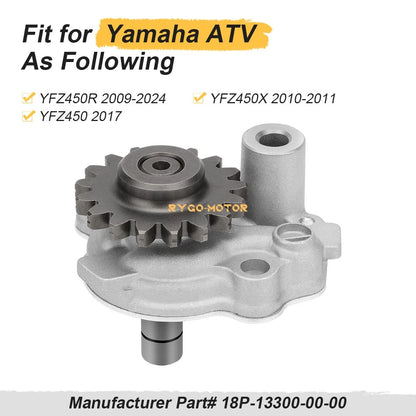 Oil Pump Assembly with Rotor Assy for Yamaha