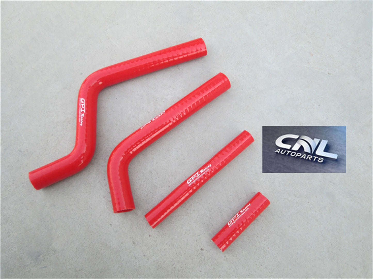 RED silicone radiator hose for YAMAHA YZ125 (1996-2001)