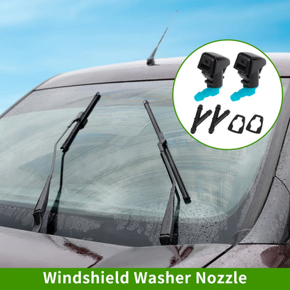 Windshield Washer Nozzles & Y Hose Connectors for Ford Edge (2011-2015)