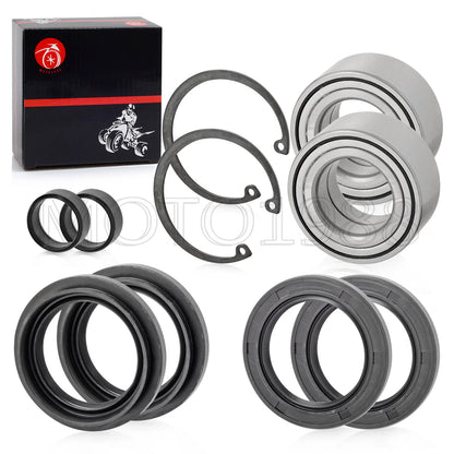 Heavy Duty Front Wheel Bearings Seals for Honda Foreman TRX400FW/TRX450 ES 4X4