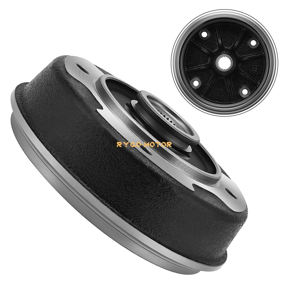 Rear Left/Right Brake Drum for Kawasaki Mule 520 KAF300D (2000–2001)