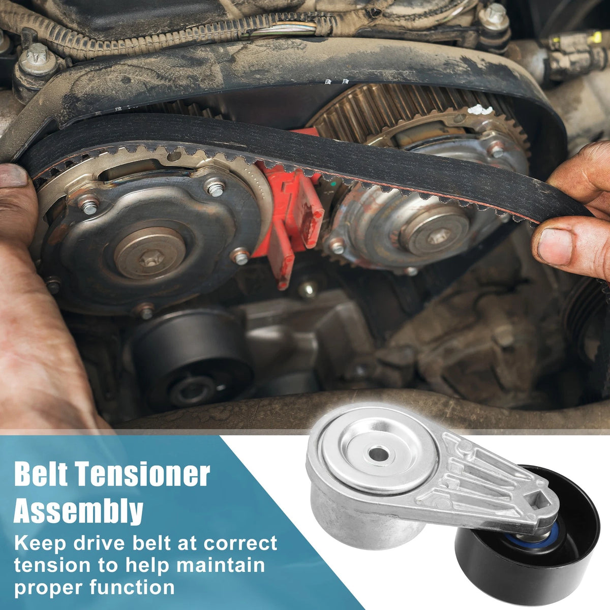 Belt Tensioner Pulley Assembly for Nissan Frontier (2005-2023)