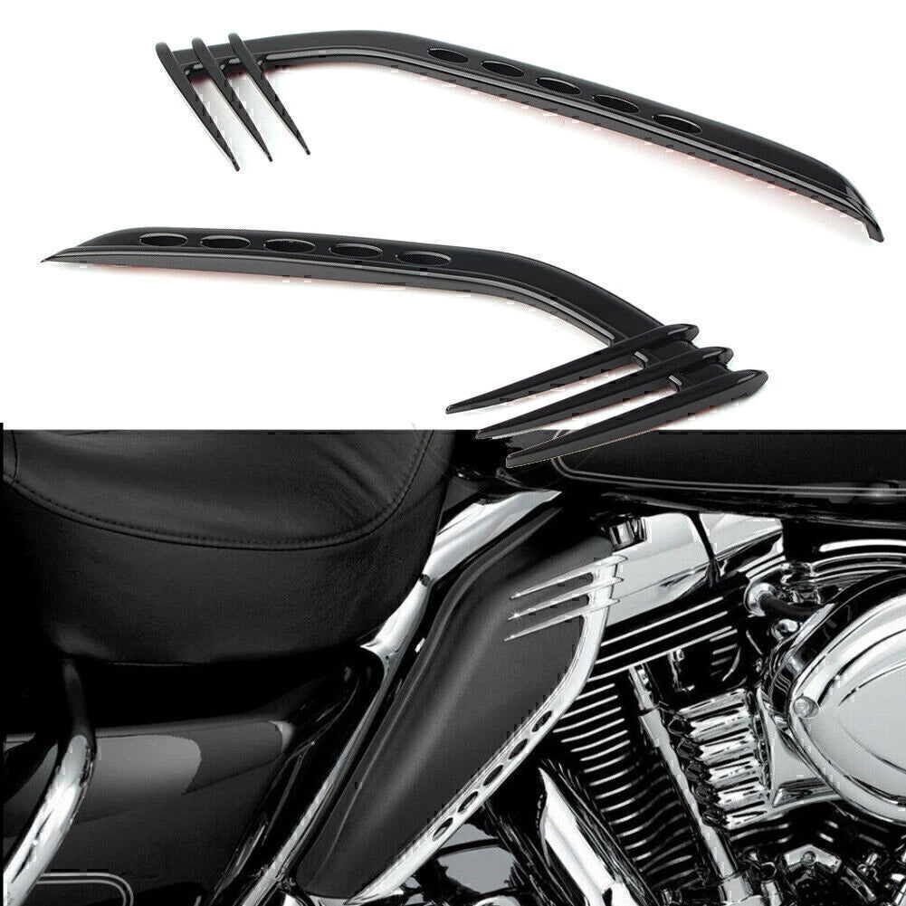 Mid-Frame Air Deflectors Accents for Harley Road Glide CVO Ultra (2015-2023)