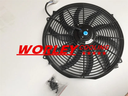 Aluminum Radiator & Shroud + Fan for BMW E36 M3/Z3/325TD/320/323/328 (92-99)
