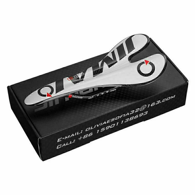 Carbon Fiber MTB Seat Saddle for Mountain & Road Bikes (Fits Various Models)