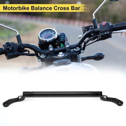 Handlebars Motorcycle Balance Cross Bar 10mm 0.39" Hole Black
