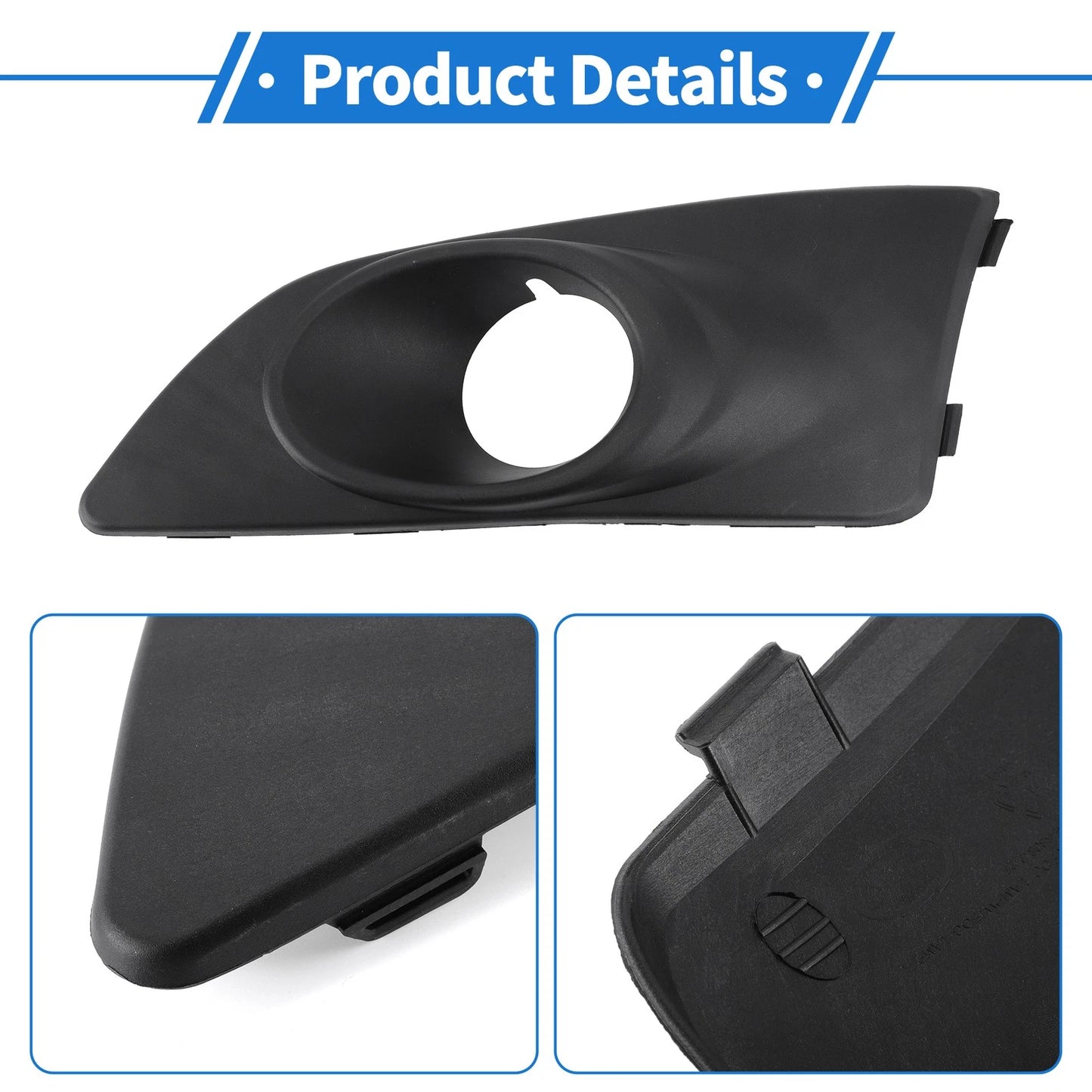 1 Pc Front Left Fog Light Grill for Chevrolet Aveo (2011 - 2014)