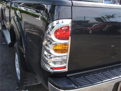 Chrome Rear Light Lamp Taillight Cover Trim for Toyota Hilux Vigo (2005-2011) 2 x