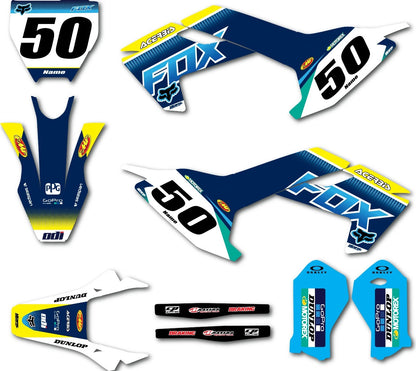 Foxy Style Custom Graphics Kit for Husqvarna TC 50 (2017-2023)