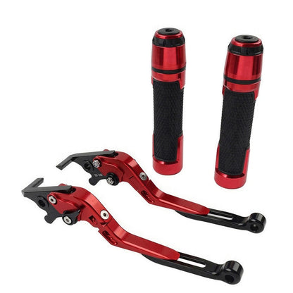 Folding Extendable Brake Clutch Lever Grip Set for Yamaha FJR XJR 1300 (2001-2006)