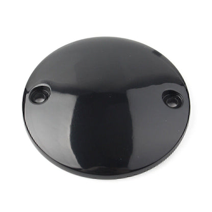 Flat Black Timer Ignition Points Cover for Harley Sportster XL 883 1200 (72-17)