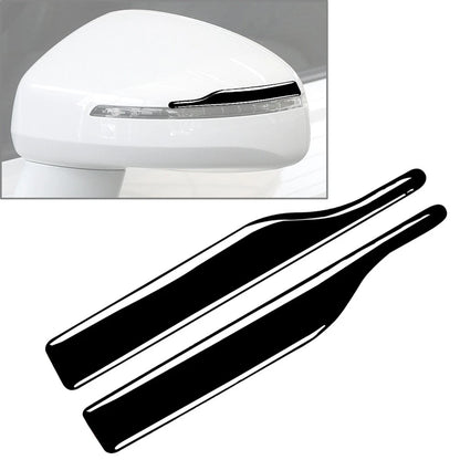 Black Universal Rearview Mirror Anti-Collision Trim Protector