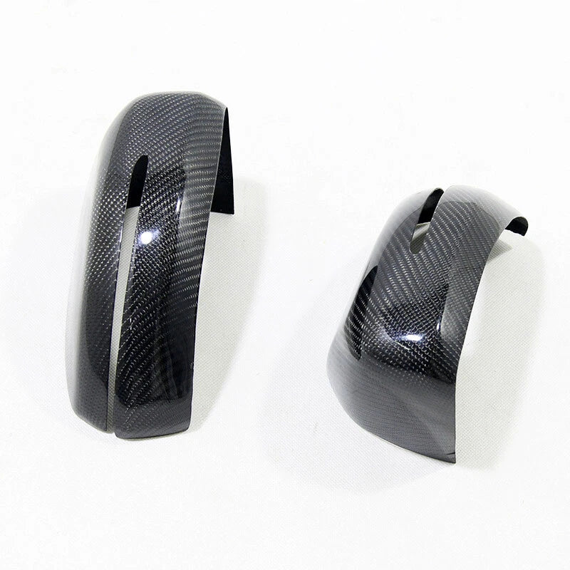 Real Carbon Fiber Wing Side Mirror Cover Caps Overlay fit For Audi R8 TT 8J TTS