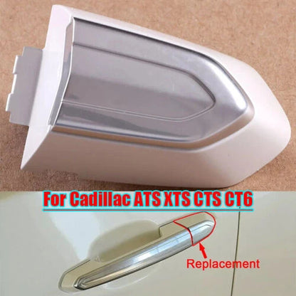 Bezel Cover White Front Left Door Lock Cylinder for Cadillac ATS XTS CTS CT6