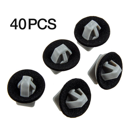 40pcs Front Door Lower Molding Clips for Mazda CX-5 (2012-2017)