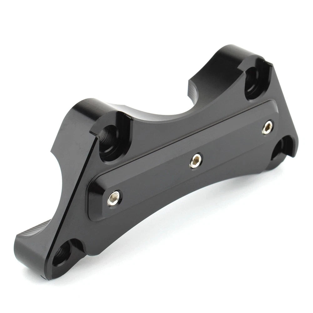25mm Handlebar Risers for Harley Touring Models (1997-2019) Black