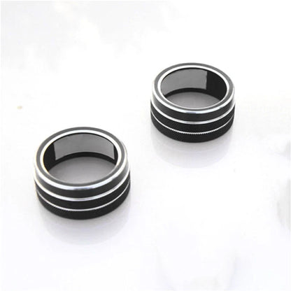 2 x AC Switch Button Ring Covers for Toyota Camry (2018-2023)