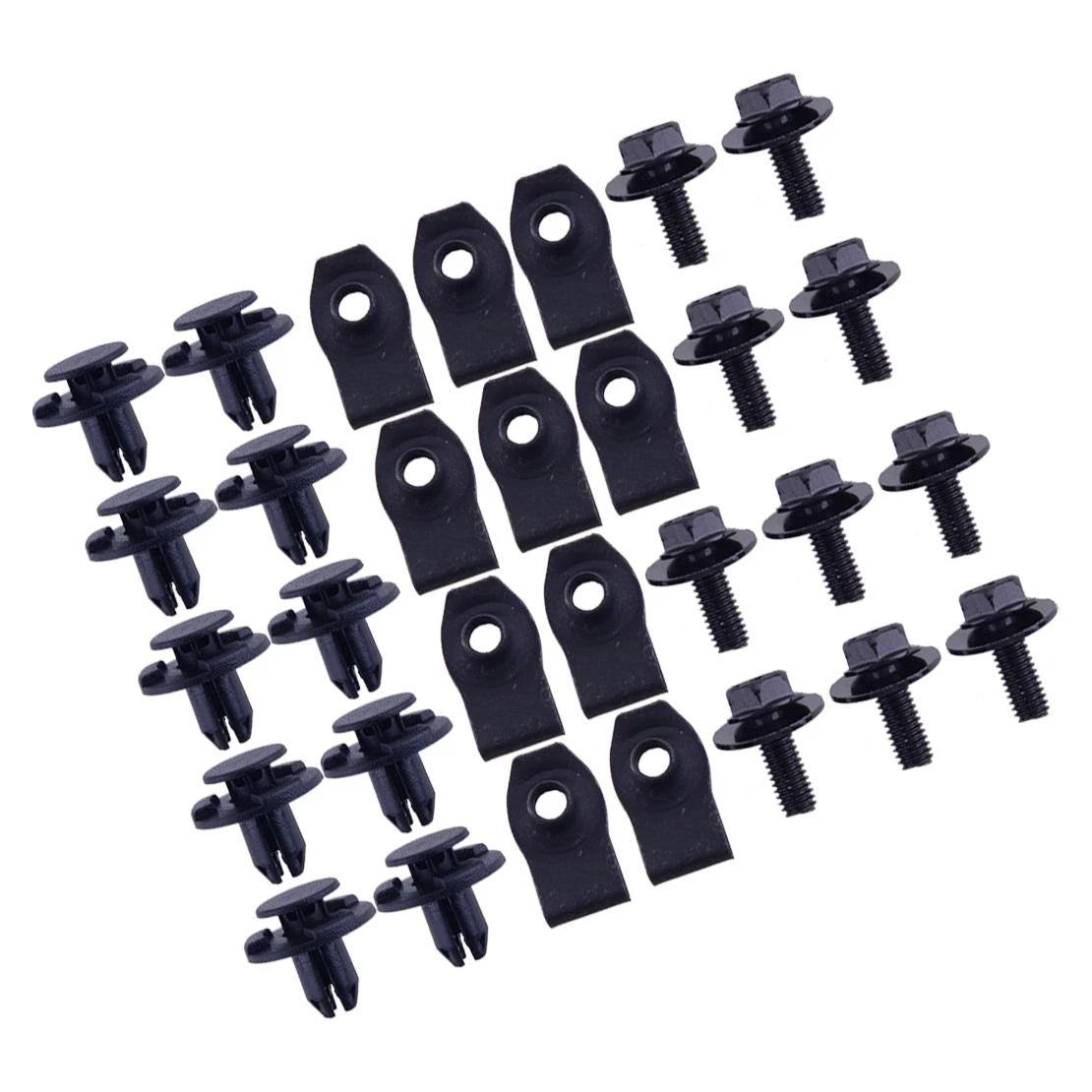 30pcs Undertray Guard Clamps for Nissan Qashqai (2014-2020)