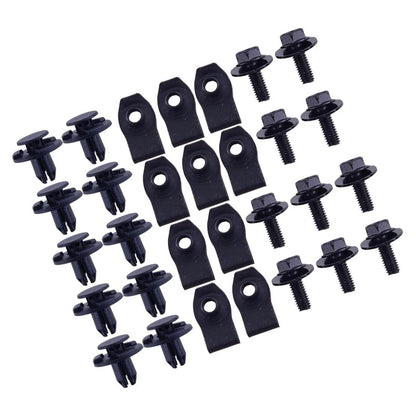30pcs Undertray Guard Clamps for Nissan Qashqai (2014-2020)