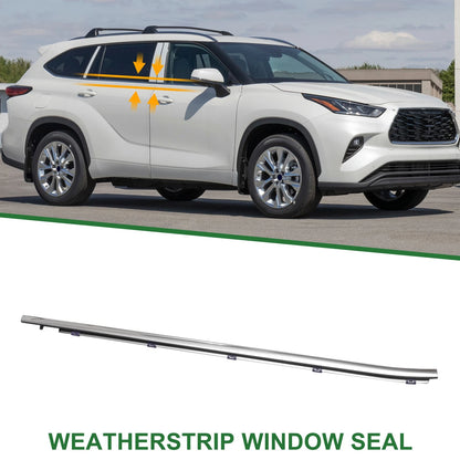 Front Right Weatherstrip Window Seal for Toyota Highlander (2001-2023)