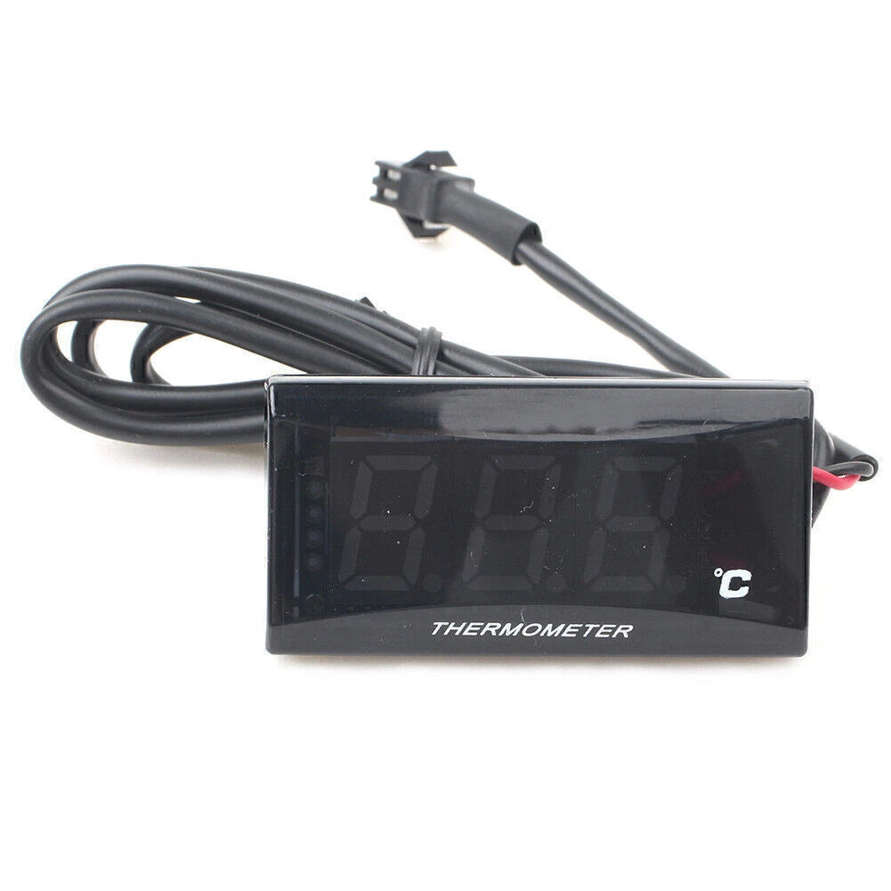 LED Digital Water Temp Gauge Meter for Racing Scooter Motor