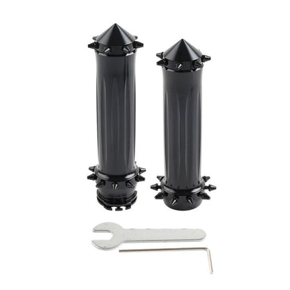 1'' Spikes Motorcycle Hand Grips for Harley Touring Dyna Softail (2000-2023)