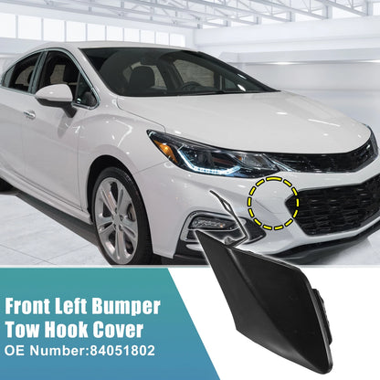 Unpainted Front Right Bumper Tow Hook Cover for Chevrolet