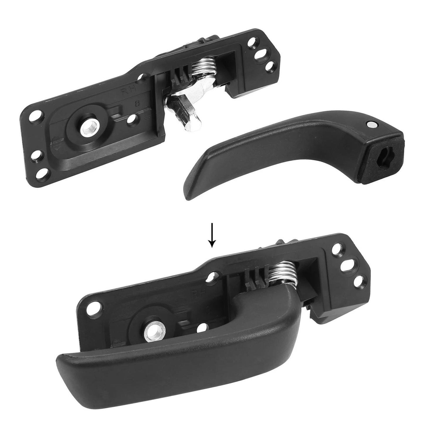 Door Handle Front Right Side for GMC Sierra 1500 2500 3500