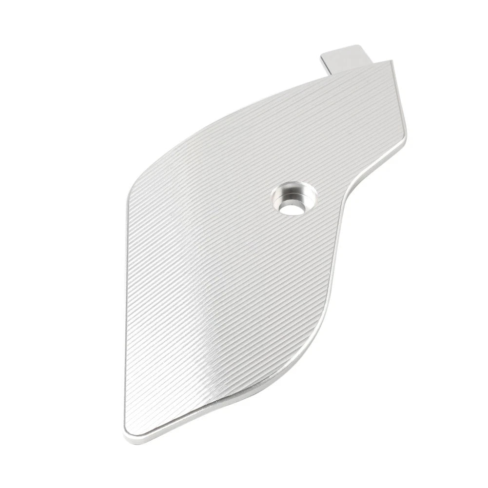 Silver Front Lower Wheel Shock Absorber Cover for Vespa Sprint Primavera (2014-2023)
