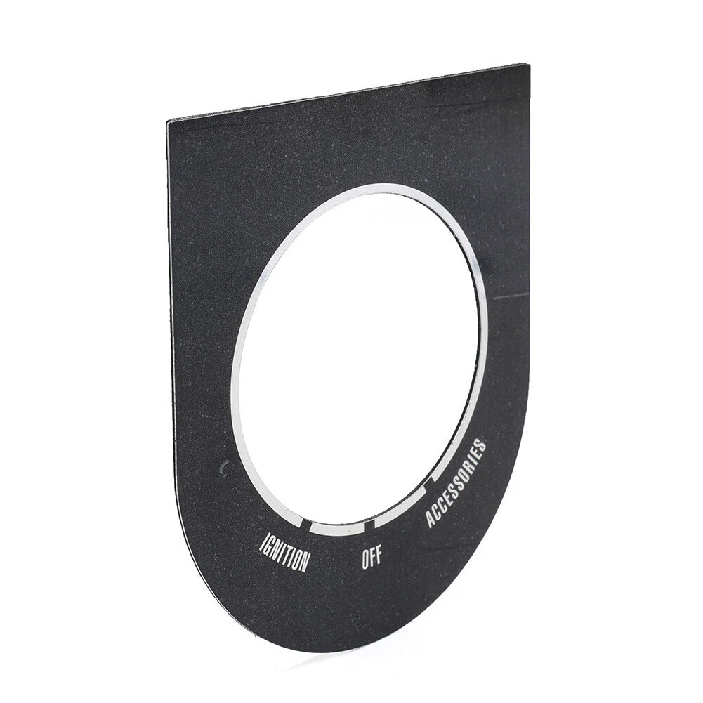 Dash Cover Switch Nameplate for Harley Dyna FXDWG, Softail FXST FLST (93-17)