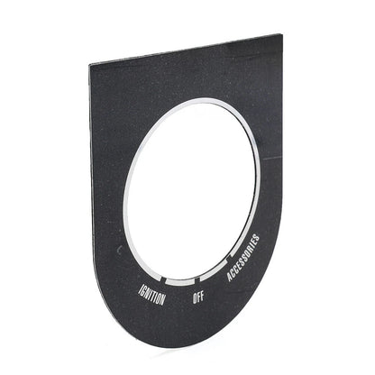 Dash Cover Switch Nameplate for Harley Dyna FXDWG, Softail FXST FLST (93-17)