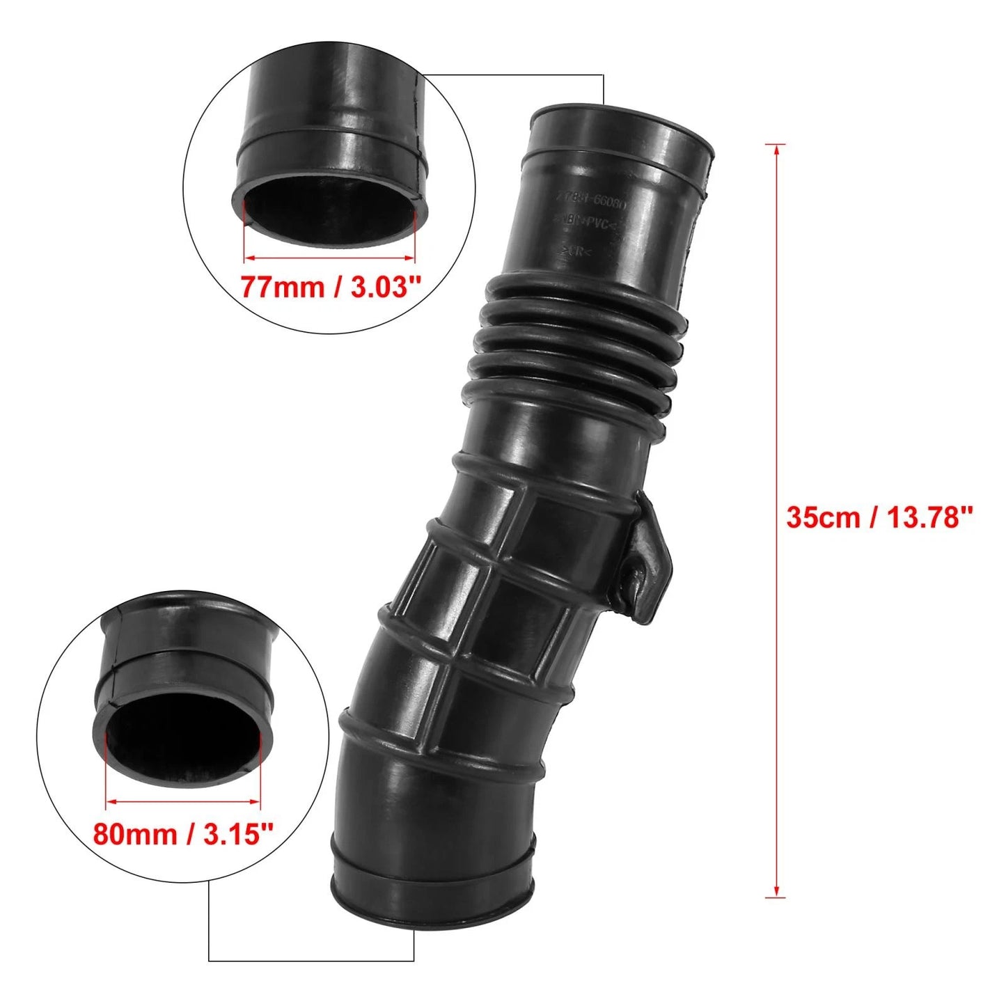 Air Intake Hose Tube Intake Pipe for Toyota Land Cruiser (1995–1997)