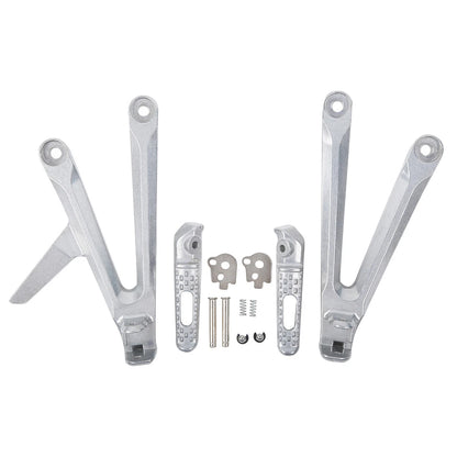Passenger Footrest Footpegs Brackets for Honda CBR600RR 2005-2006