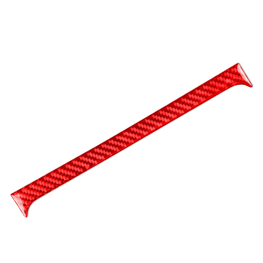 Interior Below Radio Console Cover Trim for Honda S2000 (2000-2009) Carbon Fiber Red