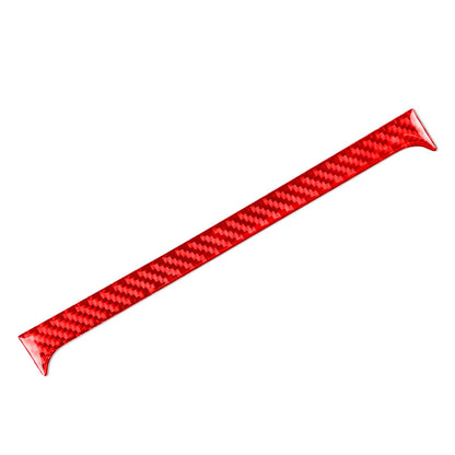 Interior Below Radio Console Cover Trim for Honda S2000 (2000-2009) Carbon Fiber Red