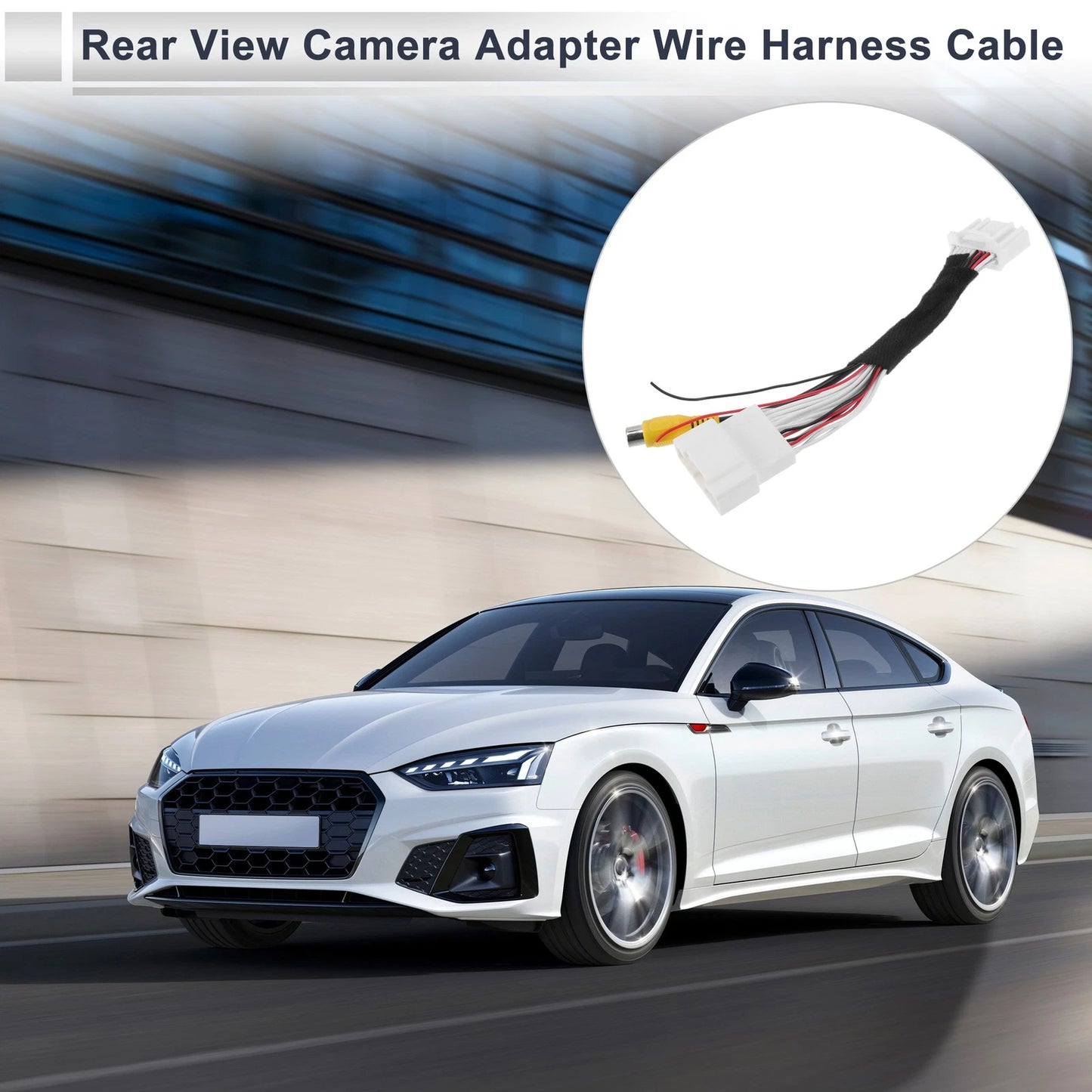 Rear View Camera Adapter Wire Harness for Mazda 3 Hatchback (2014-2017)
