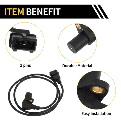Crankshaft Position Sensor for BMW E36 316i (1993-1998) 1 Pc Black