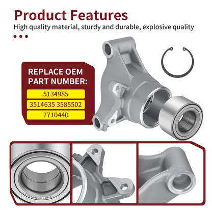 Rear Wheel Carrier & Bearing for Polaris RZR 800/S 800/4 800 (2008–2014)